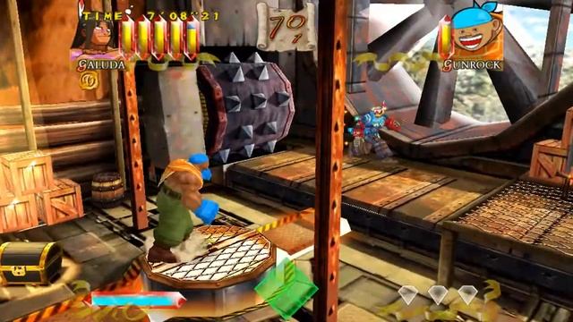 Power Stone Collection PSP Playthrough - POWER STONE 1 STORY MODE with GALUDA