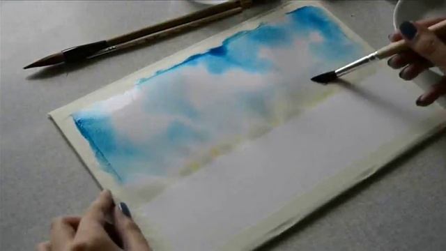 Мастер-класс "Море" для проекта Doodle and Sketch смотреть онлайн