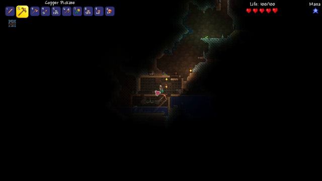 Terraria Master Mode No Crafting Part 1: A Slow Boat to the Underworld смотреть онлайн