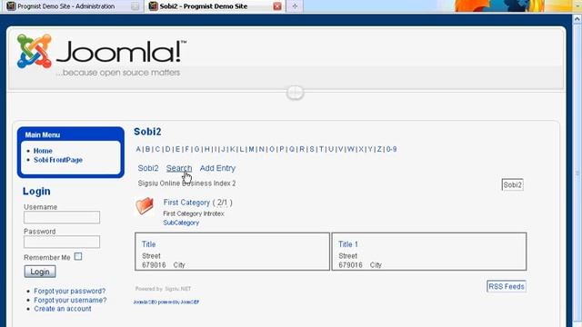 Sobi2 Plugin For Artio JoomSef For Joomla смотреть онлайн