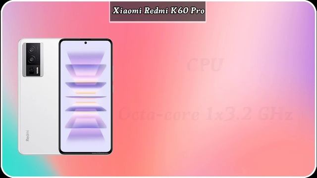 Xiaomi Redmi K60 Pro review and specs смотреть онлайн