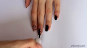 Леопардовый маникюр