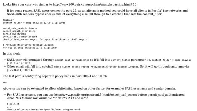 check header for Authenticated sender in postfix смотреть онлайн
