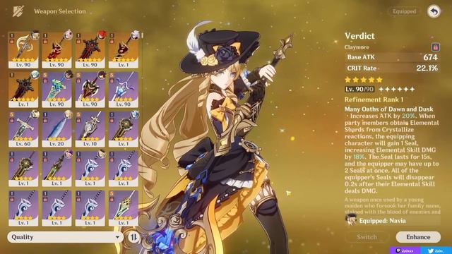 COMPLETE NAVIA GUIDE! Best Navia Build - Artifacts, Weapons, Teams & Showcase | Genshin Impact смотреть онлайн