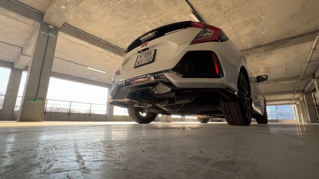 Выхлоп HKS LEGAMAX Premium Honda Civic FK7 смотреть онлайн