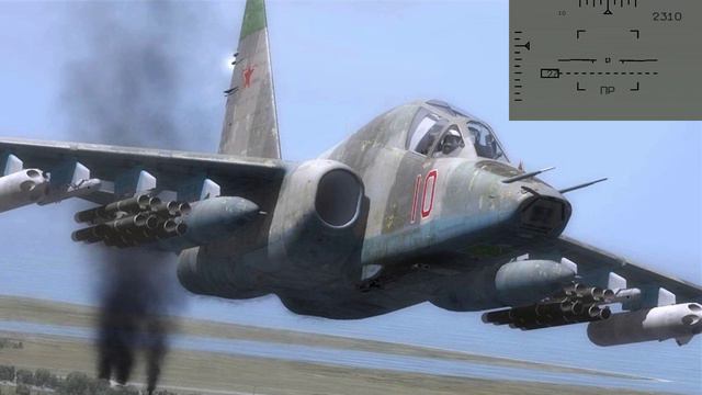 DCS - СУ-25Т (Штурмовка танковой колонны) - Вспомнить всё: часть 3 смотреть онлайн