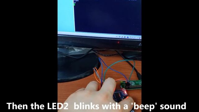 Raspberry zero + Pioneer600 (PCF8574 I/O expansion Test) смотреть онлайн