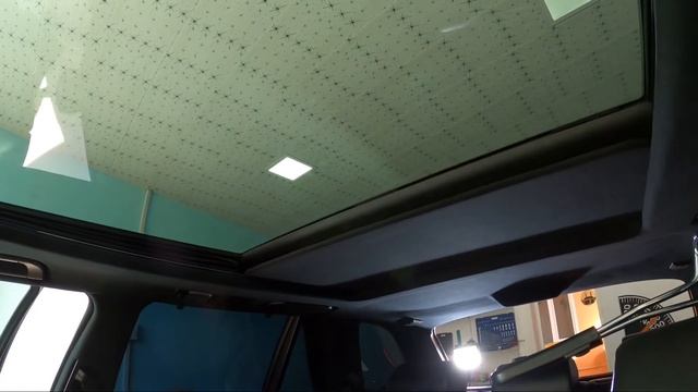 BMW X5 E53,отремонтировали панораму.