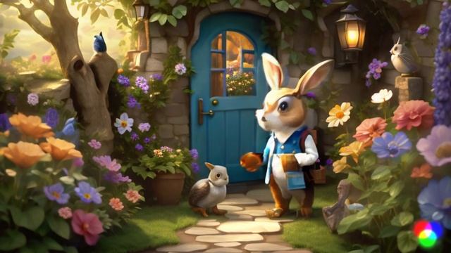 কচ্ছপ ও খরগোশের চাবির গল্প| The Key Story of the Tortoise and the Hare.{ fs kids story} смотреть онлайн