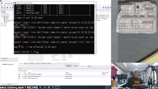 [C#윈폼120] (MYSQL저장#4) 아두이노/온습도센서(DHT-11) 시리얼포트로 받기! 사물인터넷(IoT)과 데이터베이스(Database) 시리즈!(녹칸다/포로리야공대가자) смотреть онлайн