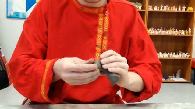 Занятия по лепке Старооскольской глиняной игрушки смотреть онлайн