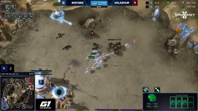 StarCraft 2 Highlights Kelazhur vs Bistork TvP IEM Shenzhen 2015 Group D смотреть онлайн