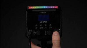 Sokani X100 RGB. Компактный и функциональный моноблок с питанием от NP-F.