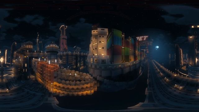 360° Video - Cyberpunk, Minecraft Project by Elysium Fire смотреть онлайн