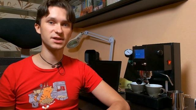 DIY кофемашина, закончил с железом. [Tecnosystem magic coffee raiv] смотреть онлайн