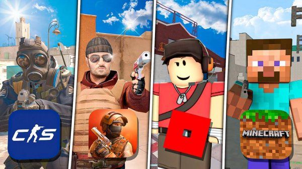 Как Выглядит CS2 в Разных Играх _ Roblox _ Minecraft _ Standoff 2 и другие