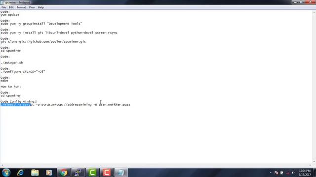 Litecoin CPU Miner on CentOS 6 смотреть онлайн
