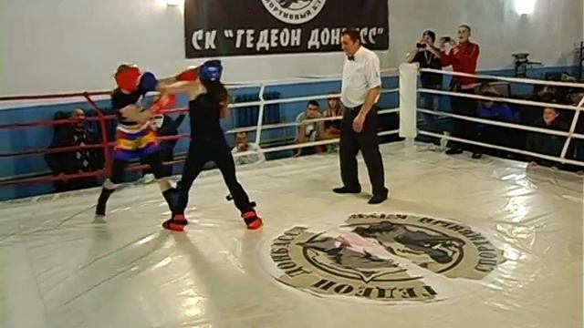 Лакисова Татьяна и Каверина Мария, кубок ДНР по кикбоксингу смотреть онлайн