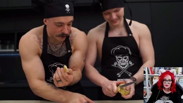 Готовка в стиле ГАЧИМУЧИ РЕАКЦИЯ Dobryak ДОБРЯК И ВИКТОР БЛУД