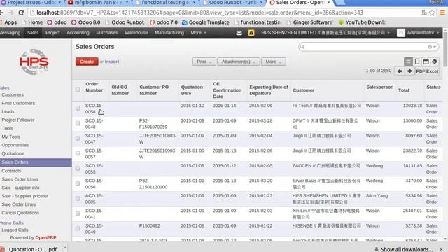 Sale order report print смотреть онлайн