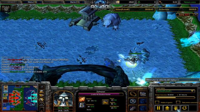 Horde Vs Alliance X3 Naga Gameplay Warcraft 3 смотреть онлайн