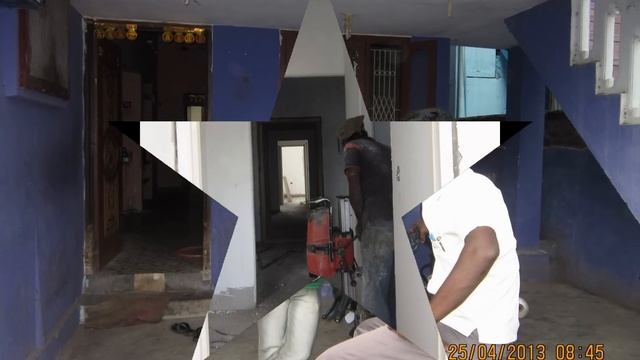 RCC Wall Core Cutting 300mm Diameter From MRS Cutting Technology 9941265516