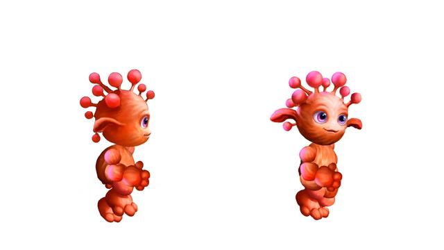 Анимация инопланетянина - Runing | Animation Of An Alien - Runing