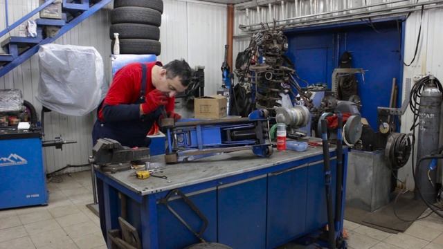 Модернизация и обслуживание гаражного домкрата смотреть онлайн