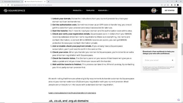 How to Add or Transfer Domain Name on Squarespace (Quick & Easy) смотреть онлайн