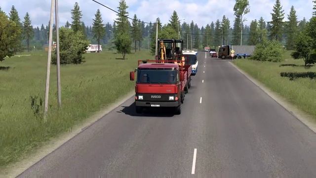 etts2 Iveco 145-17 R +Trailer смотреть онлайн