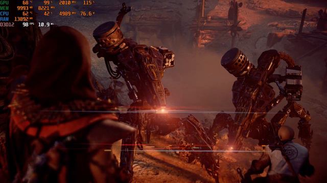 Horizon Zero Dawn -1440Р -ULTRA -10700K 5ггц -2080 RTX TI(идеальный игровой процесс)патч 1.05 смотреть онлайн