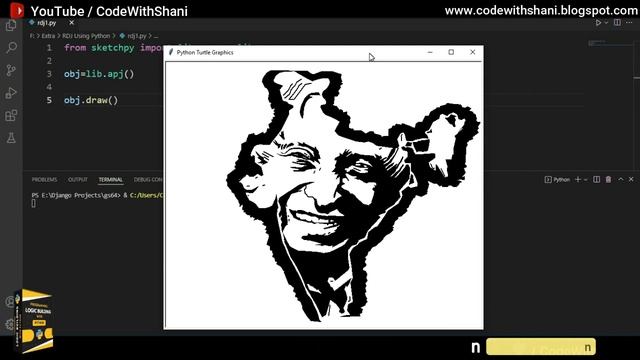 How to Make Iron Man Using Python in Hindi | How to Draw RDJ Using Python | By CodeWithShani смотреть онлайн