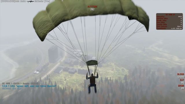 Dayz MOD - Полет на вертолете, Война за ВЕРТОЛЁТ смотреть онлайн