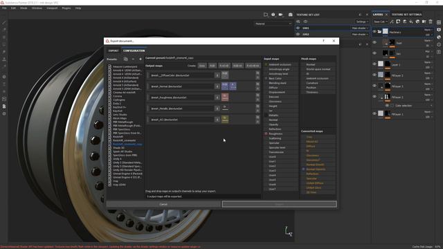 06 Экспорт UDIM текстур из Substance Painter в Cinema 4D redshift render/ Export UDIM textures смотреть онлайн