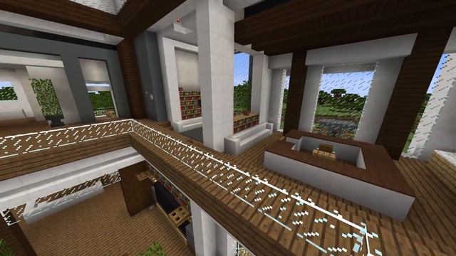 Minecraft PE Maps - Modern Mansion House with Download - MCPE 1.1 / 1.0 смотреть онлайн