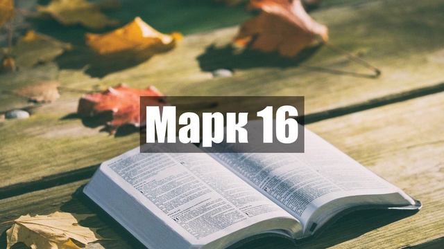 Марк 16 - Прочит на Библията на Български - Нов Завет смотреть онлайн