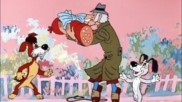 Песня "Человек собаке друг" из м/ф "Бобик в гостях у Шарика" смотреть онлайн