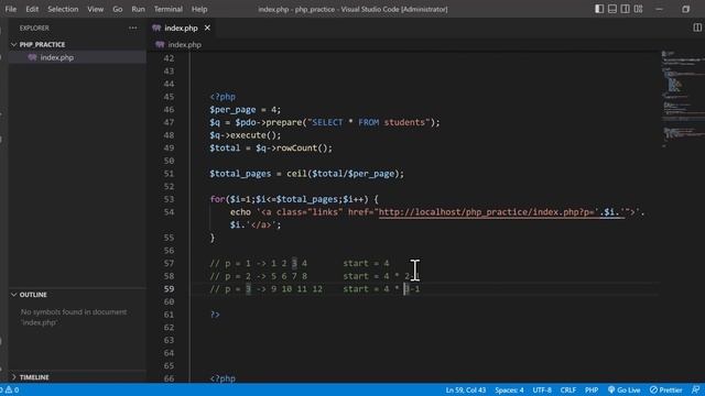 67. Pagination | PHP Bangla Tutorial | Basic to Advanced | PHP 8.2 смотреть онлайн