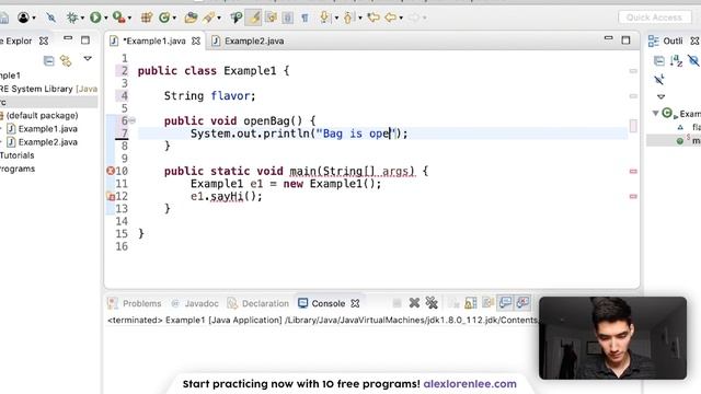 Learn Object Oriented Programming in 10 minutes (Java) смотреть онлайн