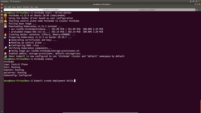 Kubernetes - Como instalar e configurar o Minukube no ubuntu com o docker смотреть онлайн