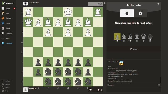 AUTOMATE - Game Mode On Chess.com - Tutorial and One BEST Setup? Part 1 смотреть онлайн