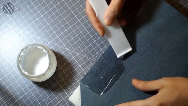 [Leather Craft] Making a simple handmade clutch bag / free PDF pattern смотреть онлайн