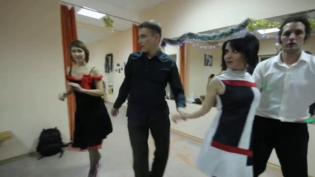 новогодняя милонга, Иркутск, 27 декабря 2015, танец бачата смотреть онлайн