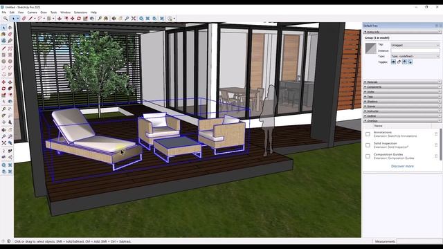 How to Use the New FLIP TOOL in SketchUp! (New 2023 Feature!) смотреть онлайн