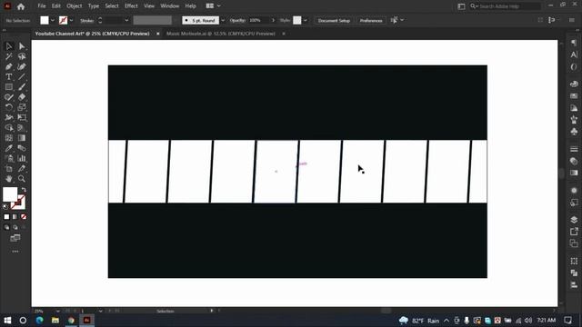 Create Responsive YouTube Channel Banner/Art in Adobe Illustrator смотреть онлайн