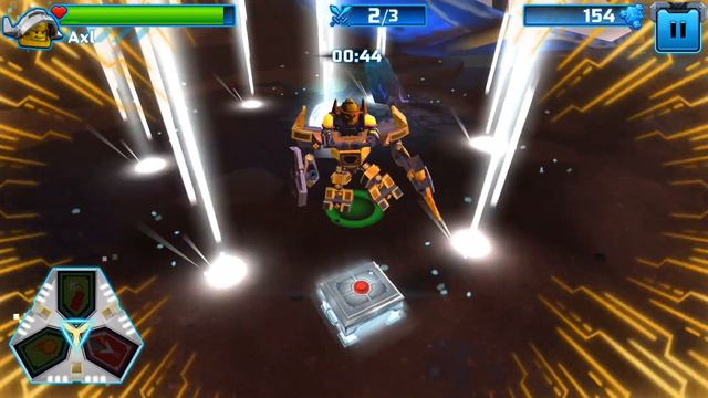 LEGO Nexo Knights | Ultimate Power Shields Combination with Battle Suit Axl - iOS Gameplay смотреть онлайн