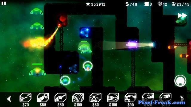 Radiant Defense Walkthrough Mission 7 Swamped 3 Star Pixel-Freak.com смотреть онлайн