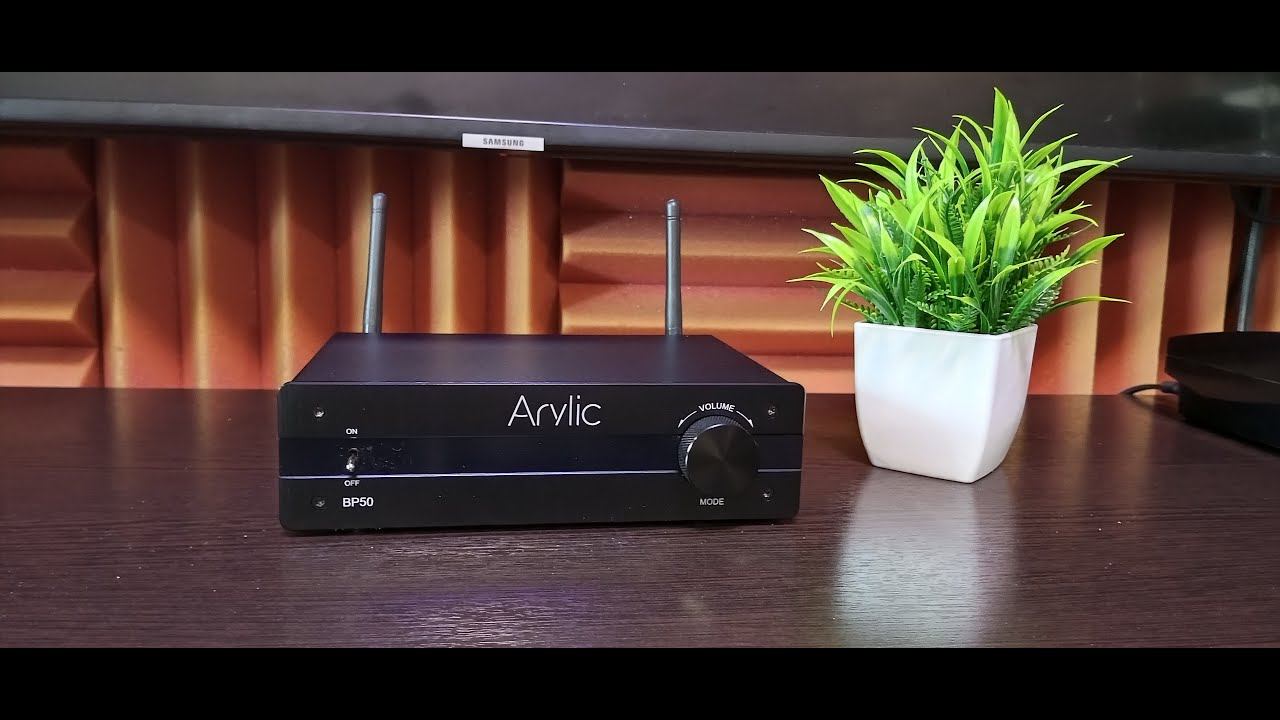 Arylic BP50 - многофункциональный ЦАП-предусилитель включая PHONO и BT смотреть онлайн