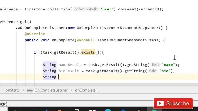 retrieve user profile data from firestore -2 || Java coding || Social media app смотреть онлайн
