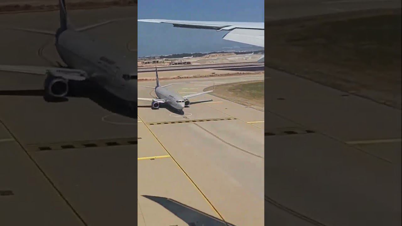 Посадка Boeing 777-300er Turkish Airlines в Антальи. #boeing777 #shorts #aviation #landing